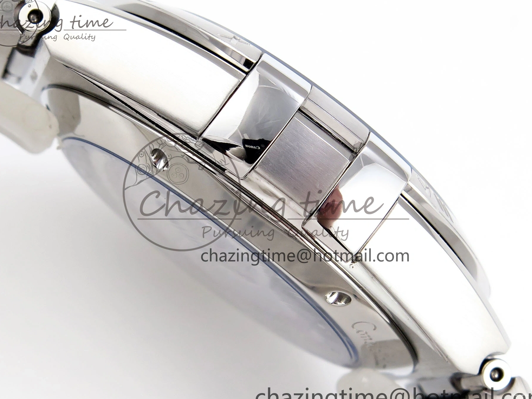 0122 Snug Constellation 39mm SS ASWF 1:1 Best Edition Black Dial on SS Bracelet A 7771